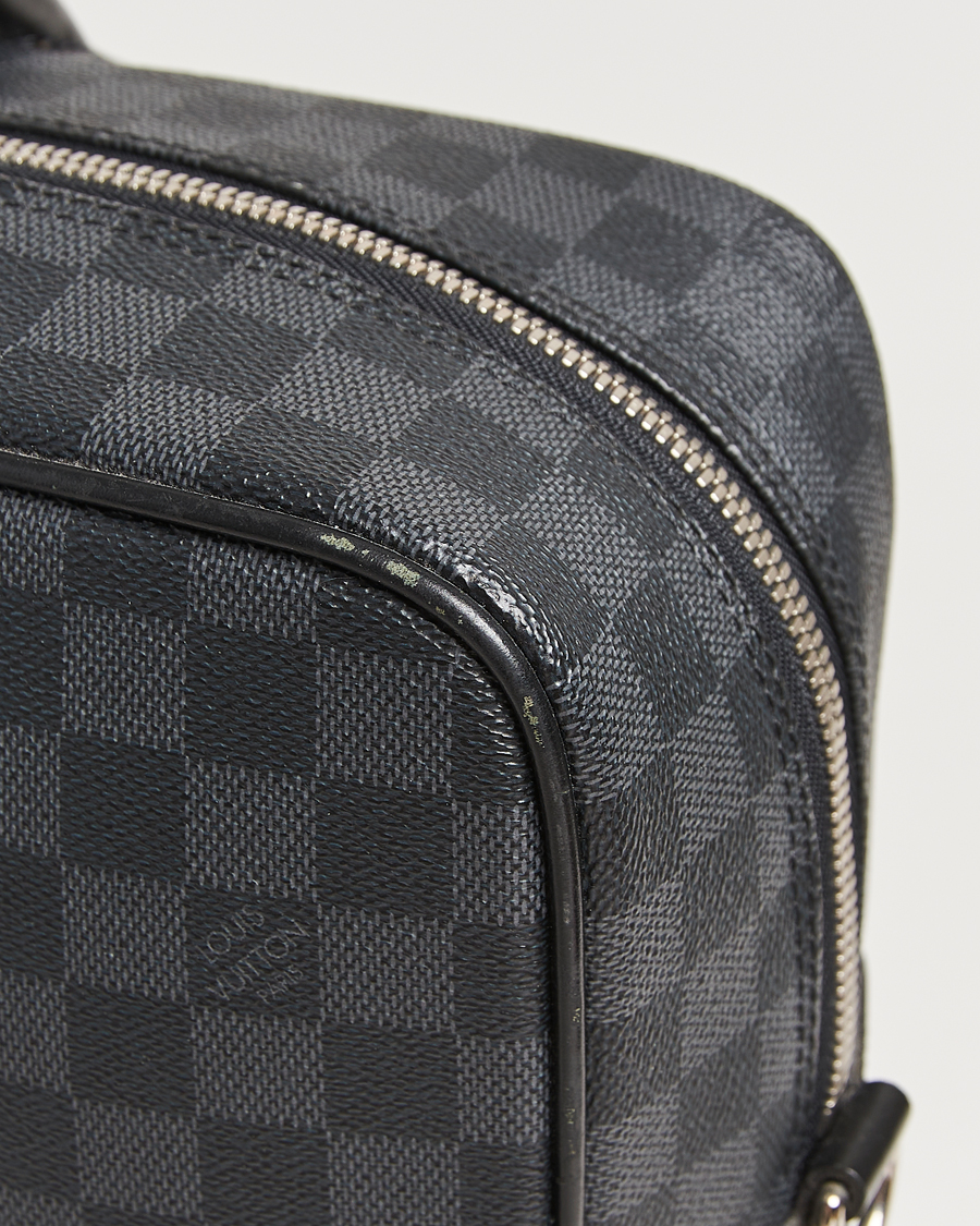 Herre | Pre-Owned & Vintage Bags | Louis Vuitton Pre-Owned | Porte-Documents Voyage Briefcase Damier Graphite