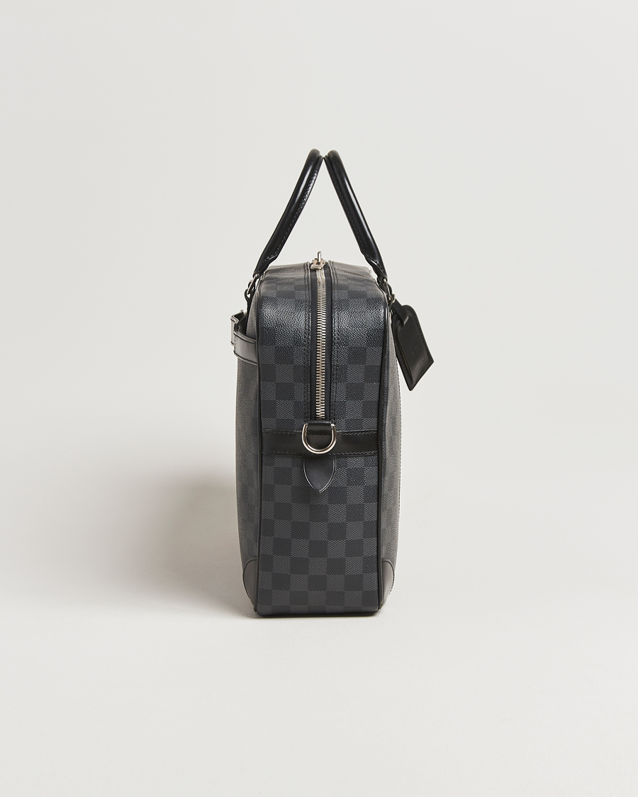 Herre | Pre-Owned & Vintage Bags | Louis Vuitton Pre-Owned | Porte-Documents Voyage Briefcase Damier Graphite
