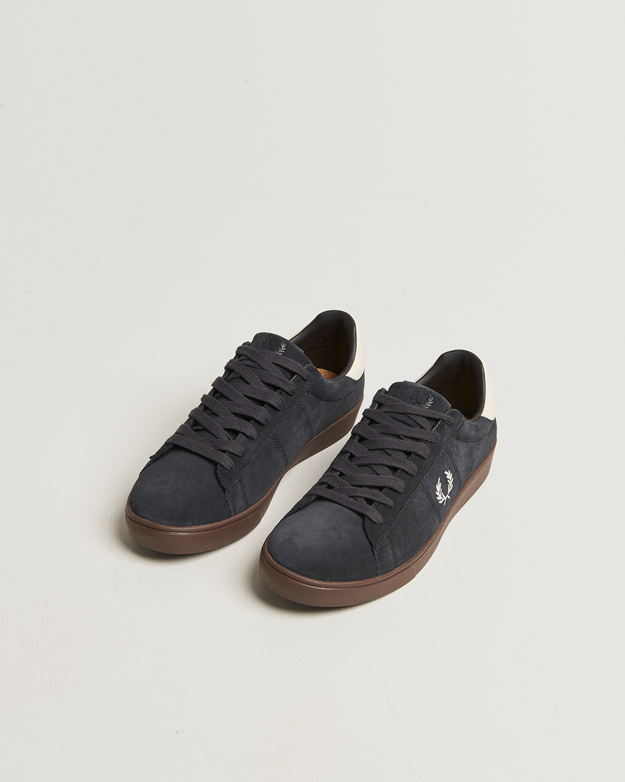 Herre | Sneakers | Fred Perry | Spencer Suede Sneaker Anchor Grey