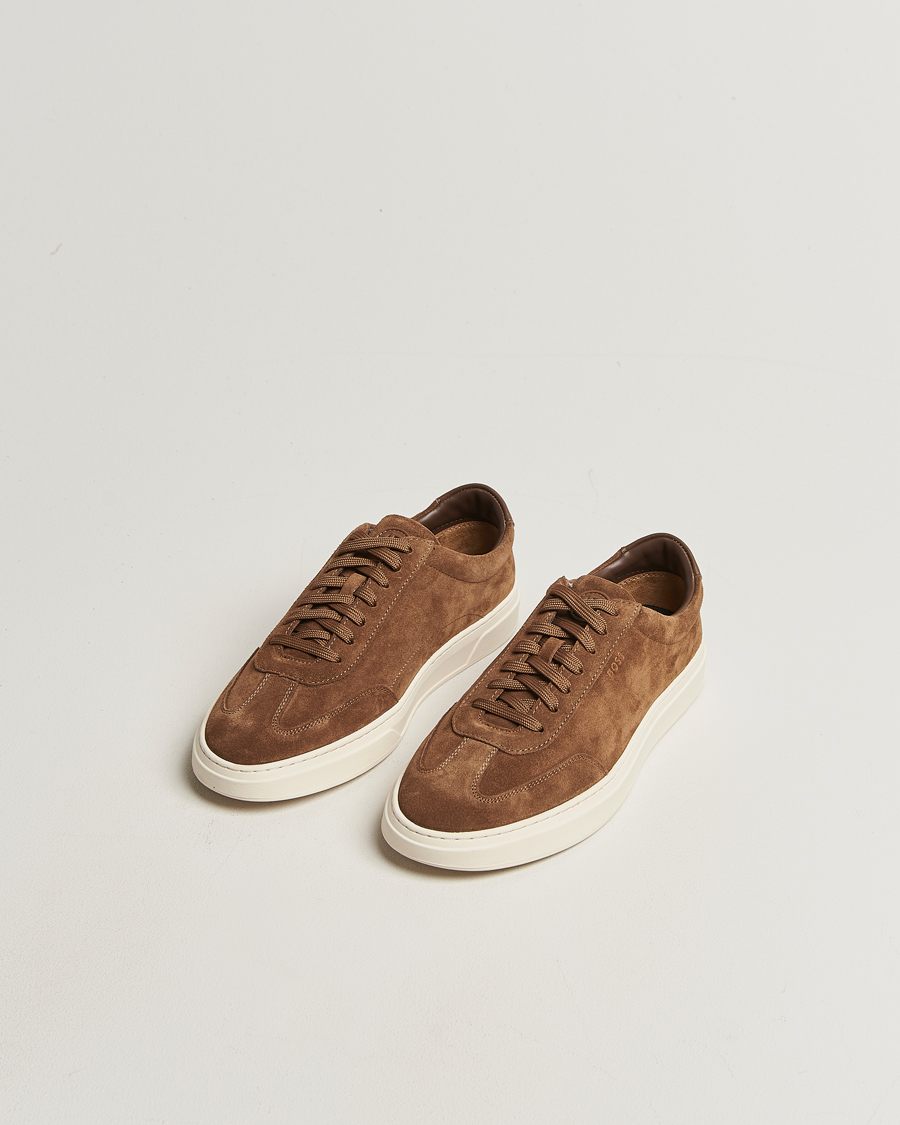 Herre | Sneakers | BOSS BLACK | Kieran Suede Sneaker Medium Beige