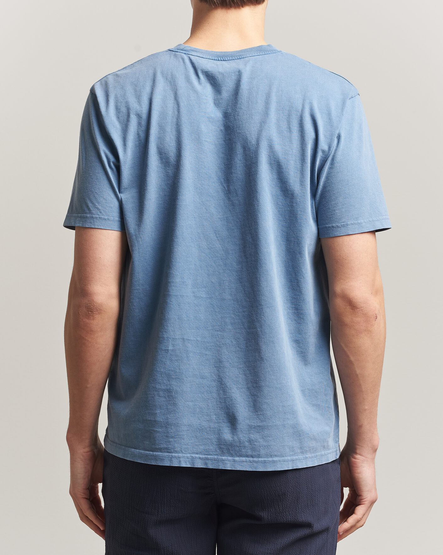 Herre | T-Shirts | Colorful Standard | Classic Organic T-Shirt Faded Indigo