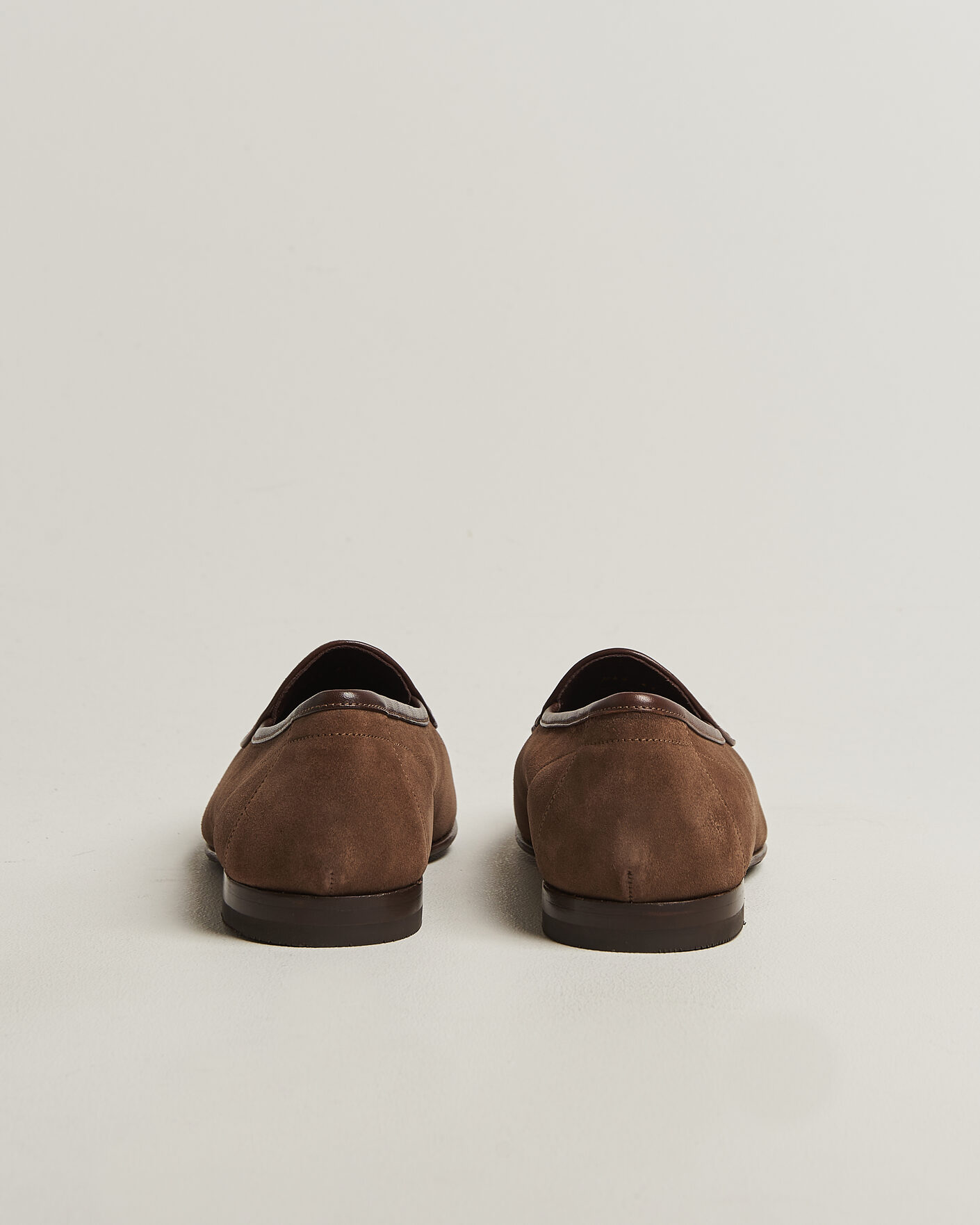 Herre | Loafers | Loake 1880 | Belgrave Suede Belgian Loafer Flint