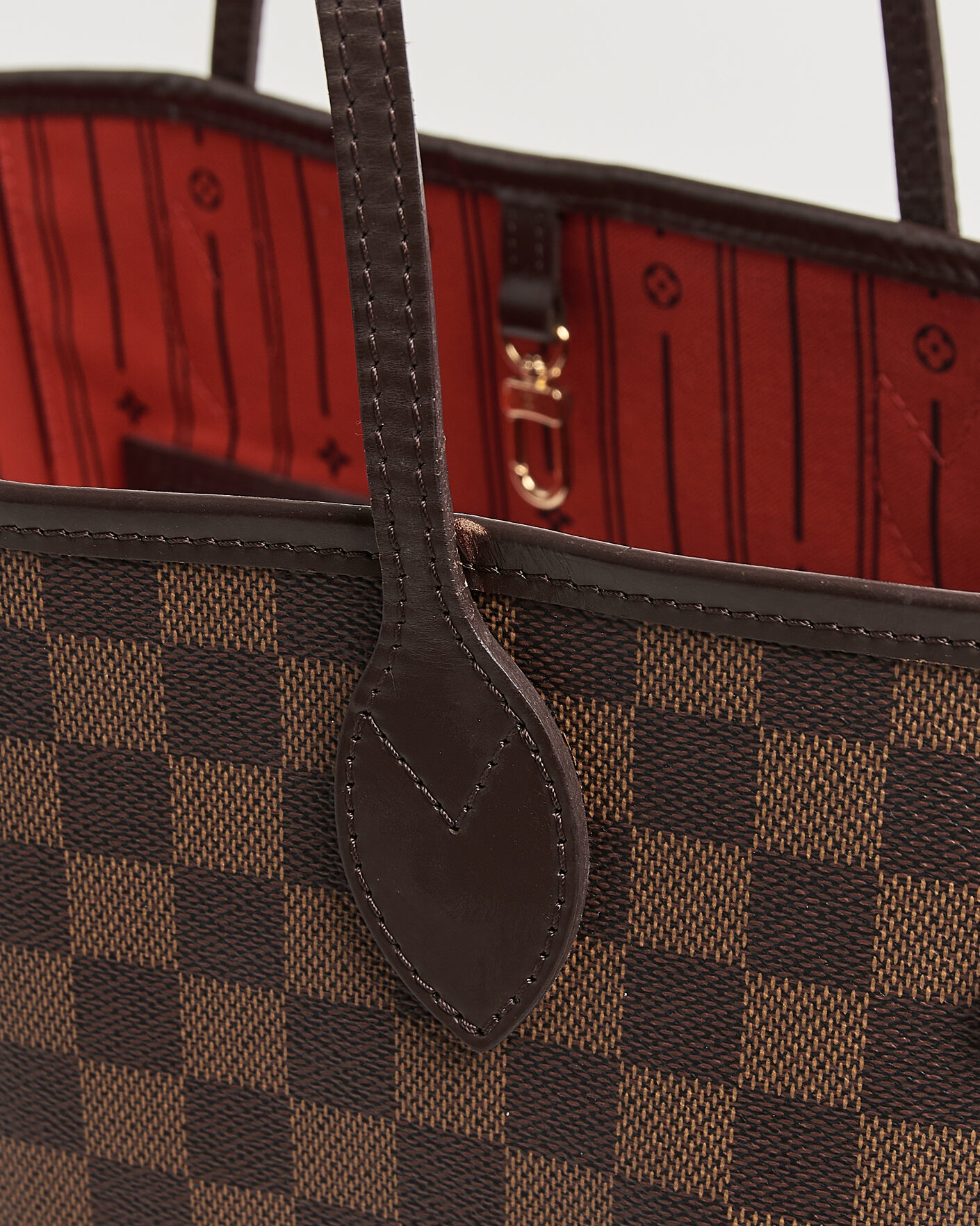 Herre | Pre-Owned & Vintage Bags | Louis Vuitton Pre-Owned | Neverfull MM Damier Ebene