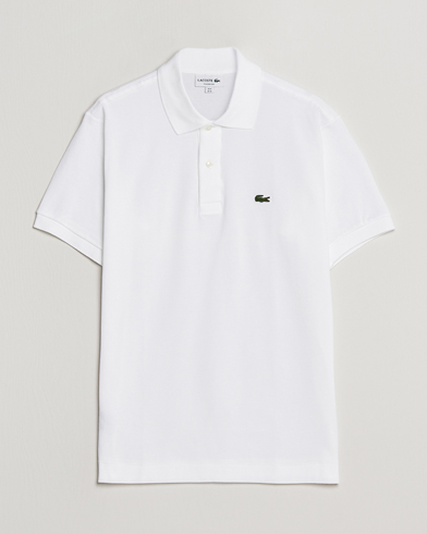 Lydighed tyv Rationel Lacoste Long Sleeve Piké White - CareOfCarl.dk