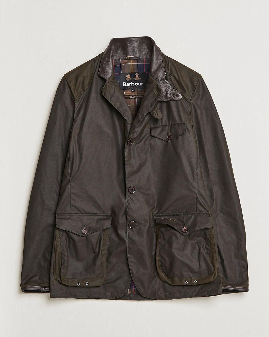 Barbour Heritage Barbour Lifestyle Beacon Sports Jacket Olive – Grøn