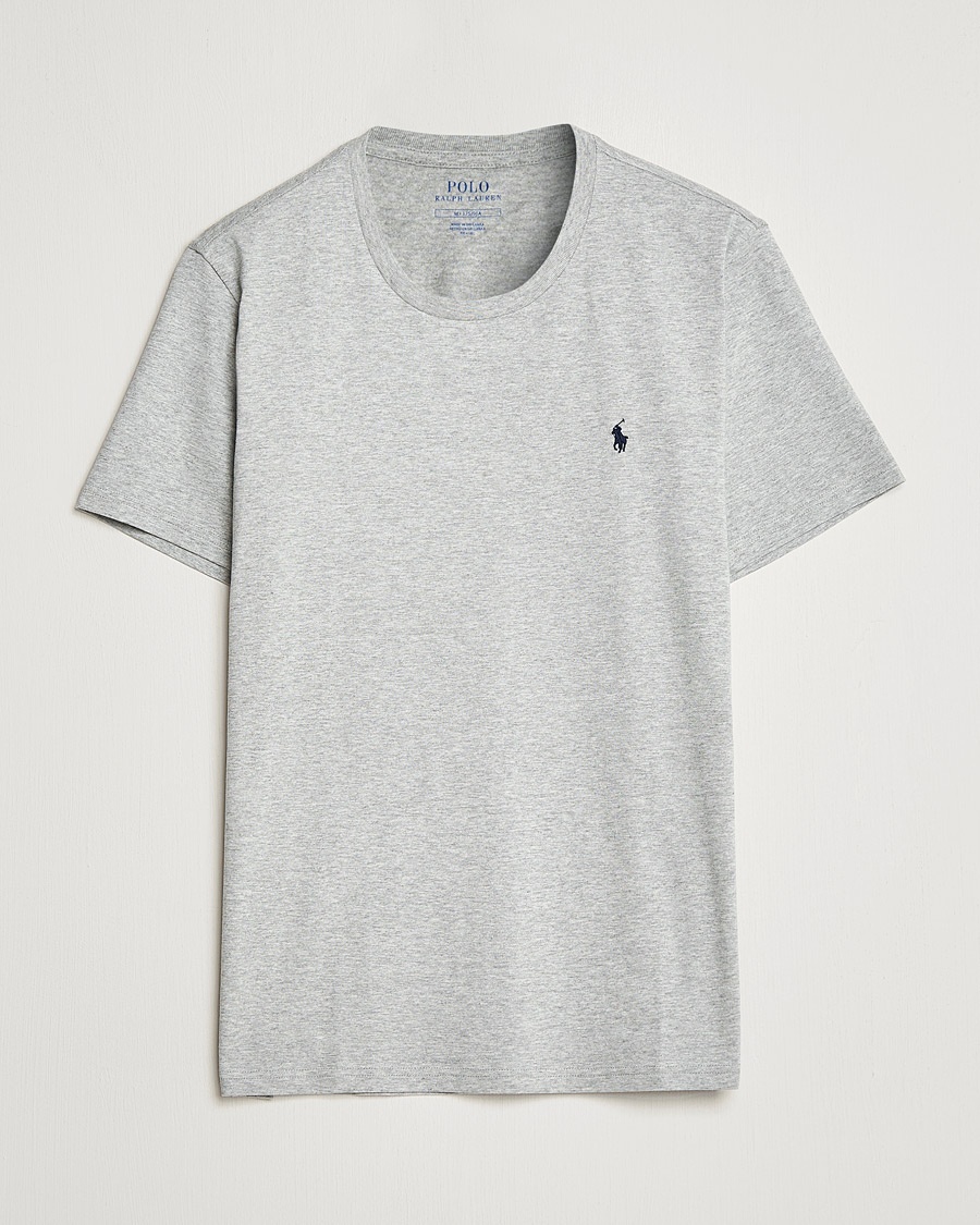 Herre | Kortærmede t-shirts | Polo Ralph Lauren | Liquid Cotton Crew Neck T-Shirt Andover Heather