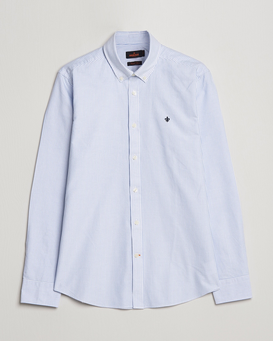 Herre |  | Morris | Douglas Striped Oxford Light Blue