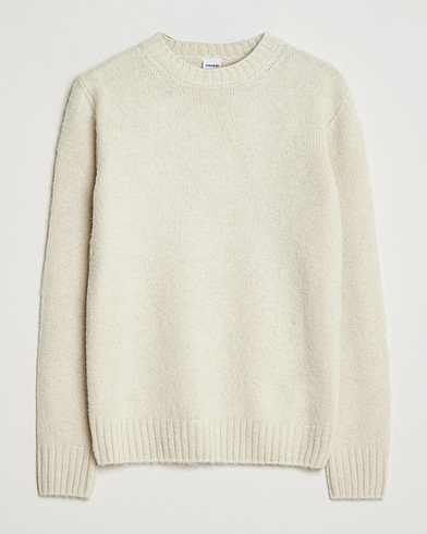  Brushed Shetland Sweater Cream