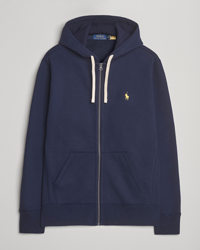 Polo Ralph Lauren Athletic Fleece Full-Zip Hoodie Cruise Navy – Blå