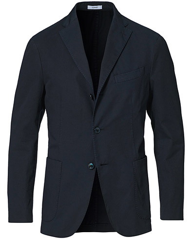 Boglioli K Jacket Twill Cotton Blazer Navy