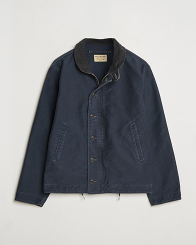 RRL Bower Deck Jacket Dark Navy – Blå