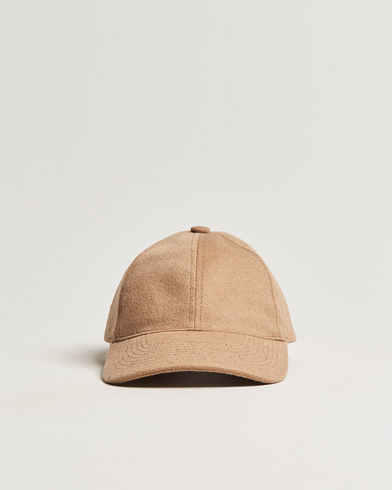  Cashmere Soft Front Baseball Cap Camel