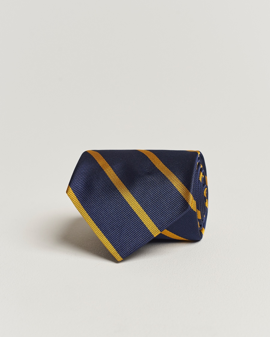 Herre | | Polo Ralph Lauren | Striped Tie Navy/Gold