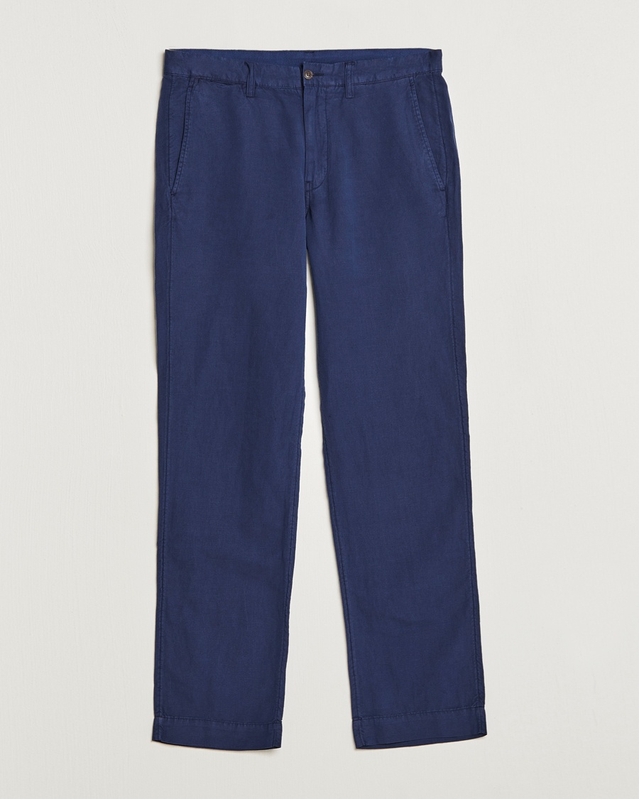 Herre | Udsalg tøj | Polo Ralph Lauren | Cotton/Linen Bedford Chinos Newport Navy