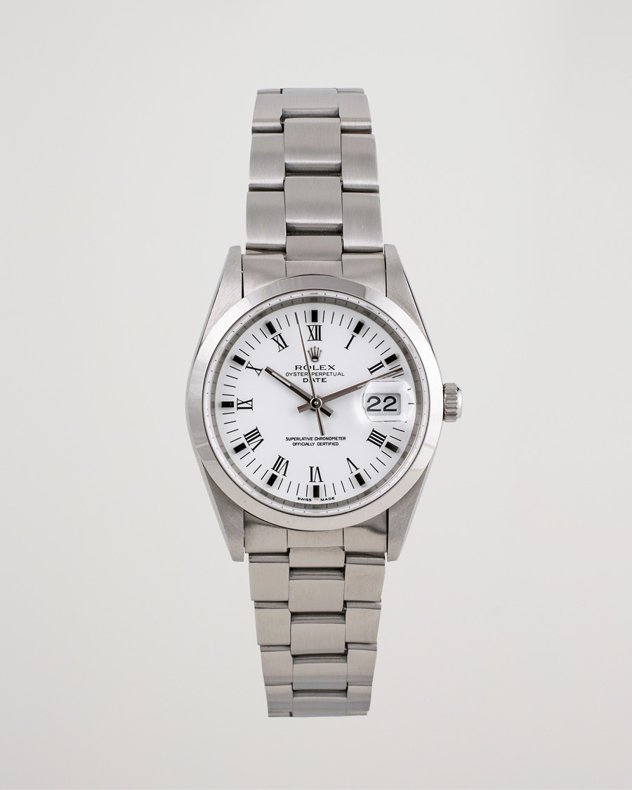 Brugt: | | Rolex Pre-Owned | Date 15200 Oyster Perpetual Steel White