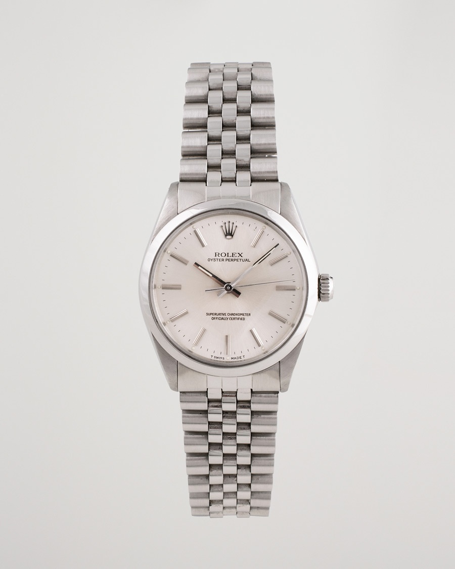 Brugt: | | Rolex Pre-Owned | Oyster Perpetual 1002 Steel Silver