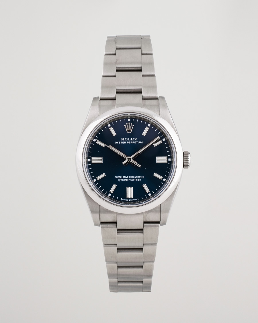 Brugt: | | Rolex Pre-Owned | Oyster Perpetual 36 126000 Steel Blue