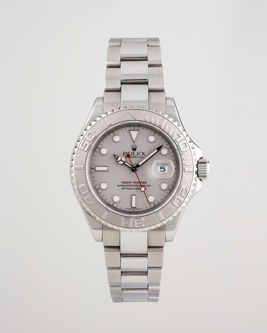 Brugt: | | Rolex Pre-Owned | Yacht Master 16622 Oyster Perpetual Steel Platinum Steel Silver