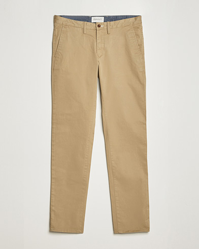  Slim Fit Twill Chino Dark Khaki