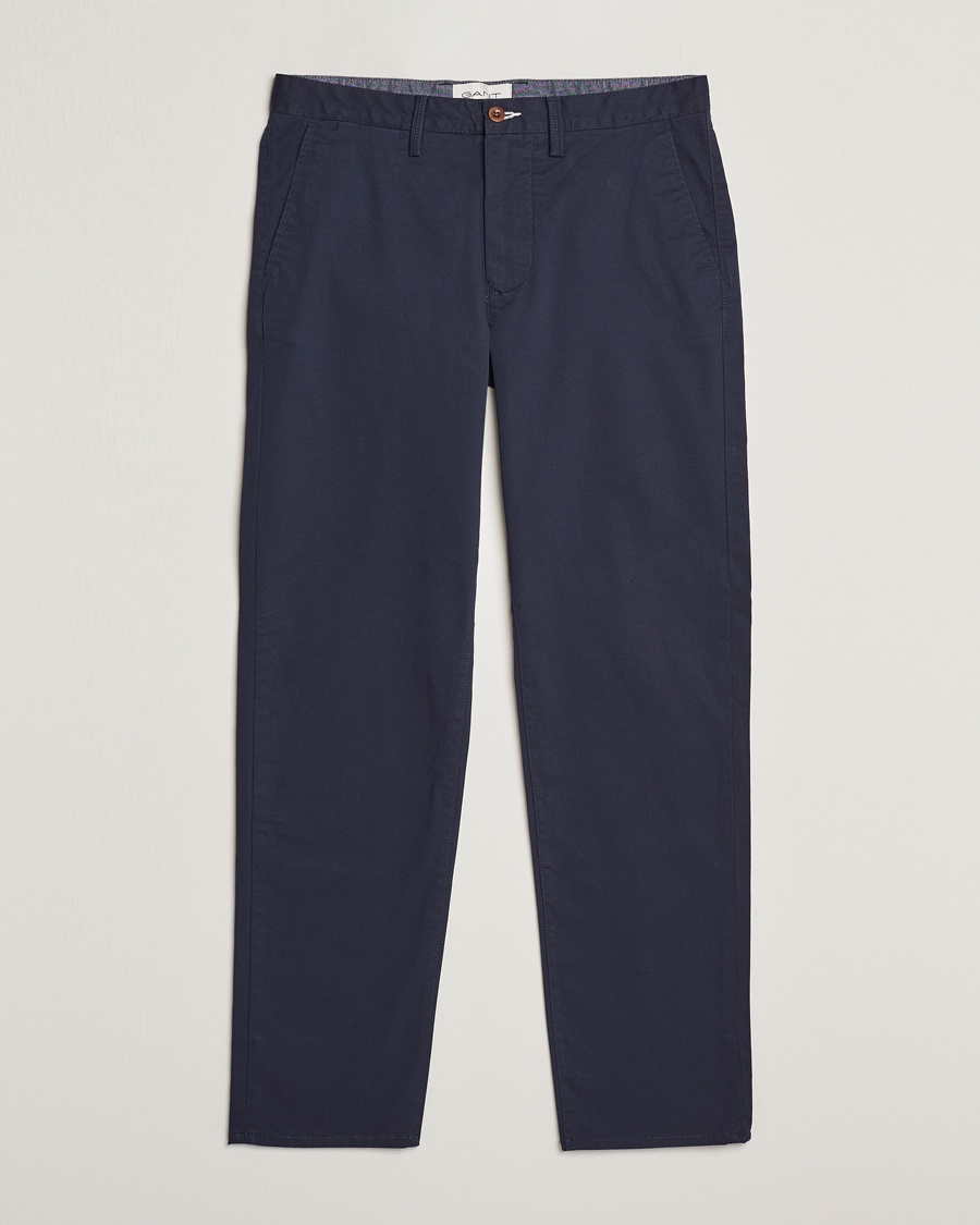 Herre |  | GANT | Regular Fit Twill Chino Marine