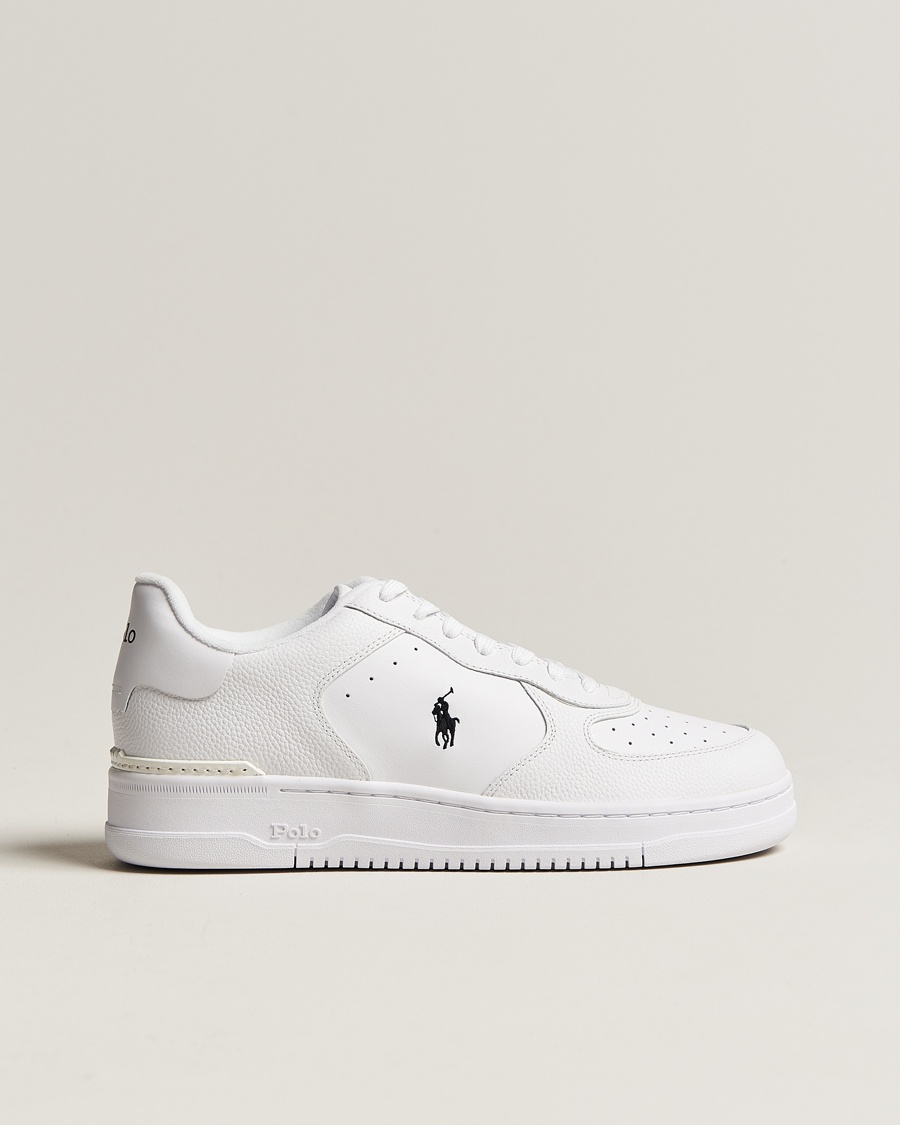 Herre | Sneakers med lavt skaft | Polo Ralph Lauren | Masters Court Sneaker White/Black