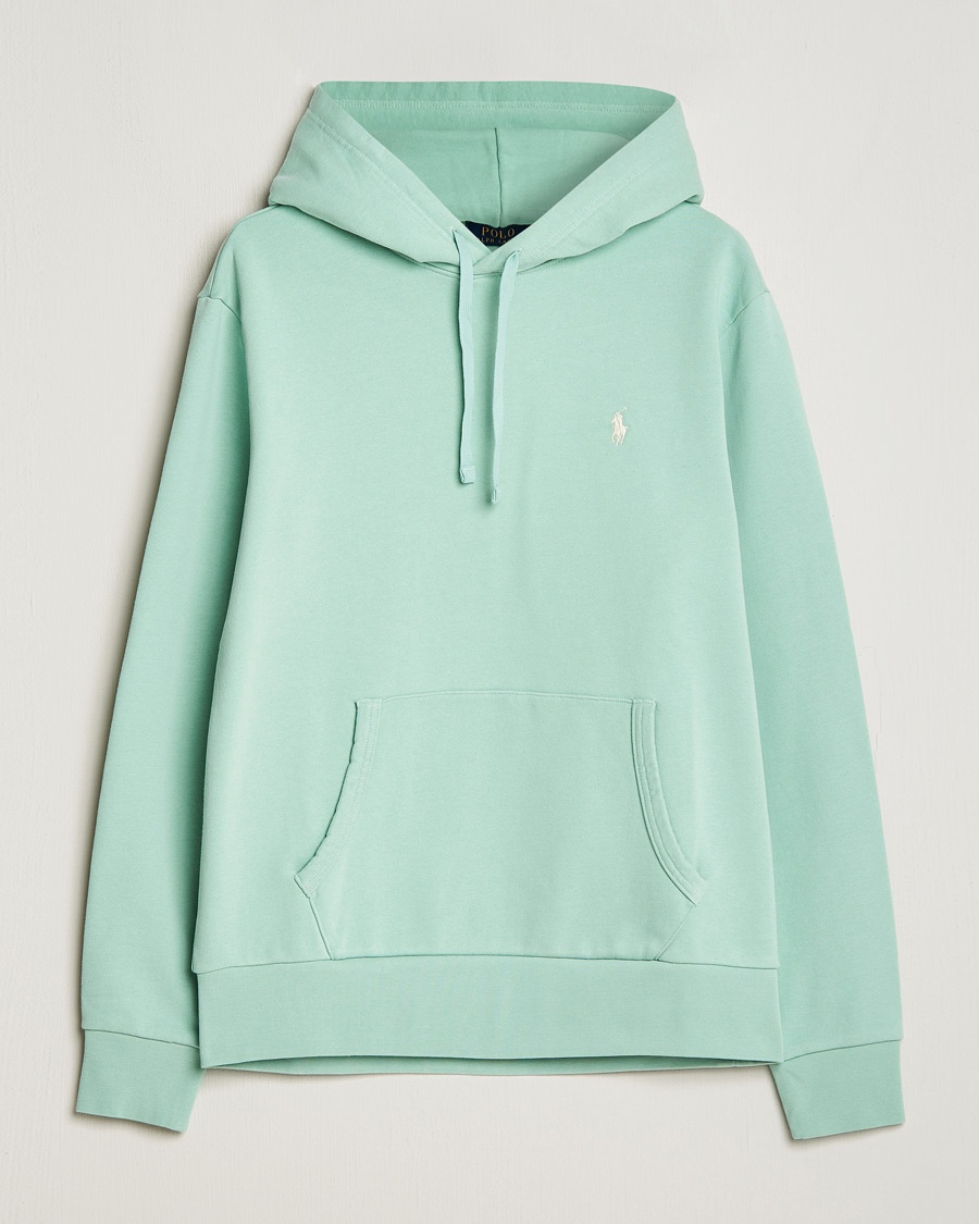 Polo Ralph Lauren Loopback Terry Hoodie Celadon – Grøn