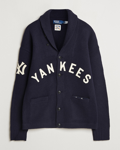  MLB Yankees Cardigan Aviator Navy Combo