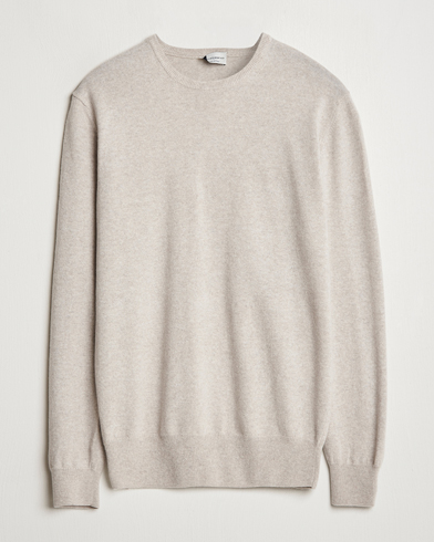  Wool/Cashmere Crewneck Beige