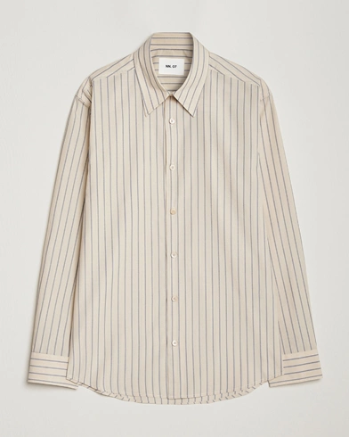  Quinsy Striped Shirt Khaki