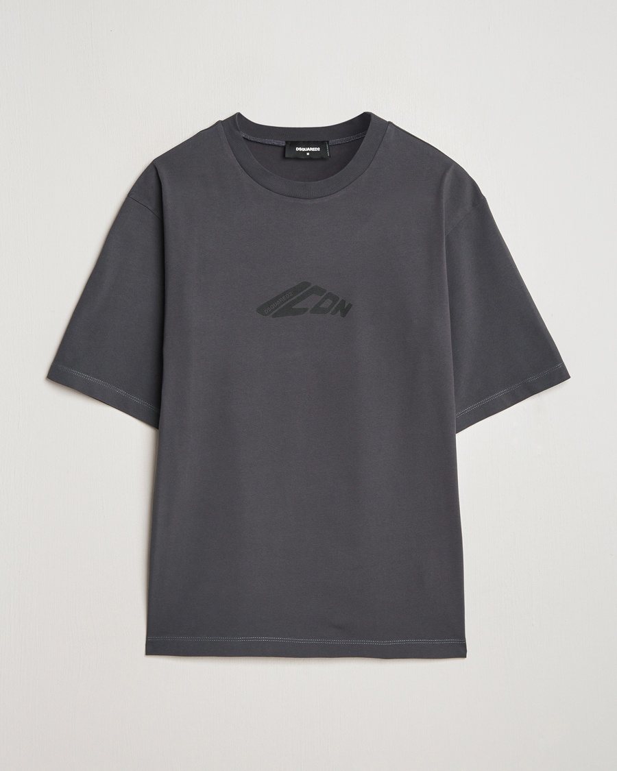 Herre | Udsalg tøj | Dsquared2 | Icon Evolution T-Shirt Charcoal