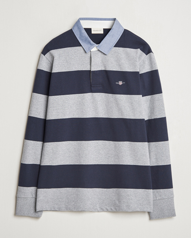  Chambray Barstriped Rugger Grey Melange