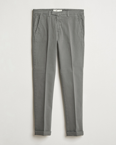  Slim Fit Cotton Stretch Chino Grey