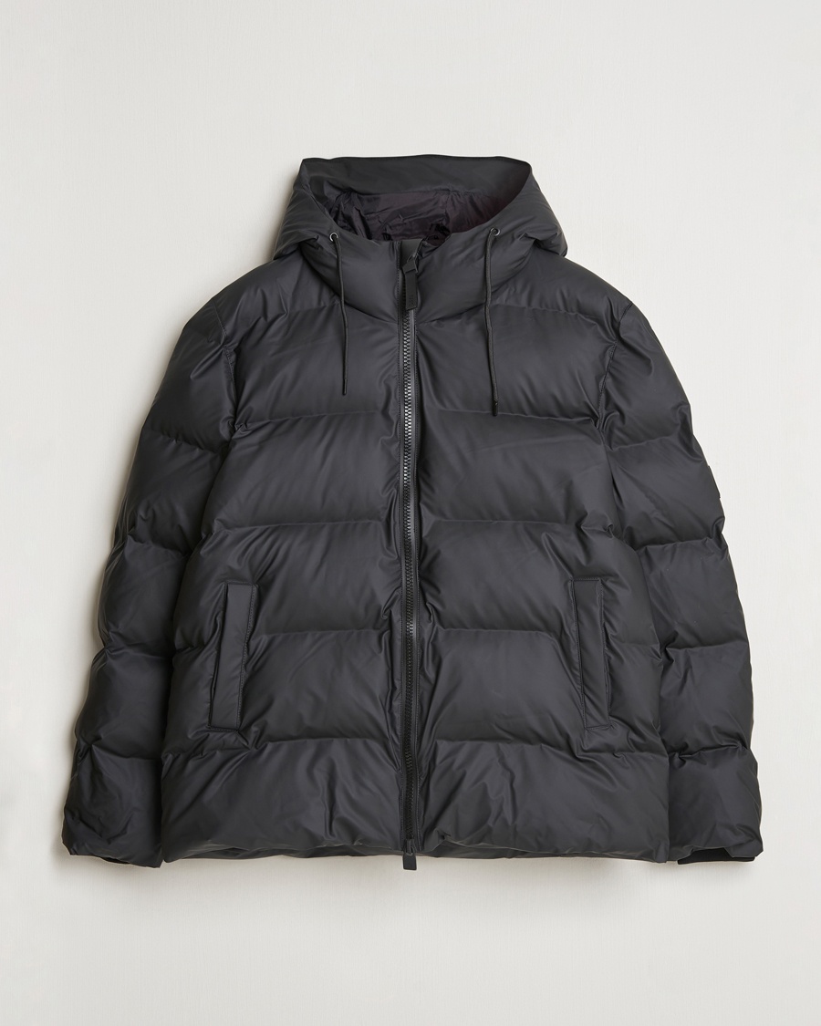 RAINS Alta Puffer Jacket Black – Sort
