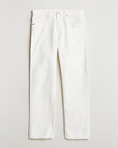  Straight Fit 105 Selvedge Jeans White