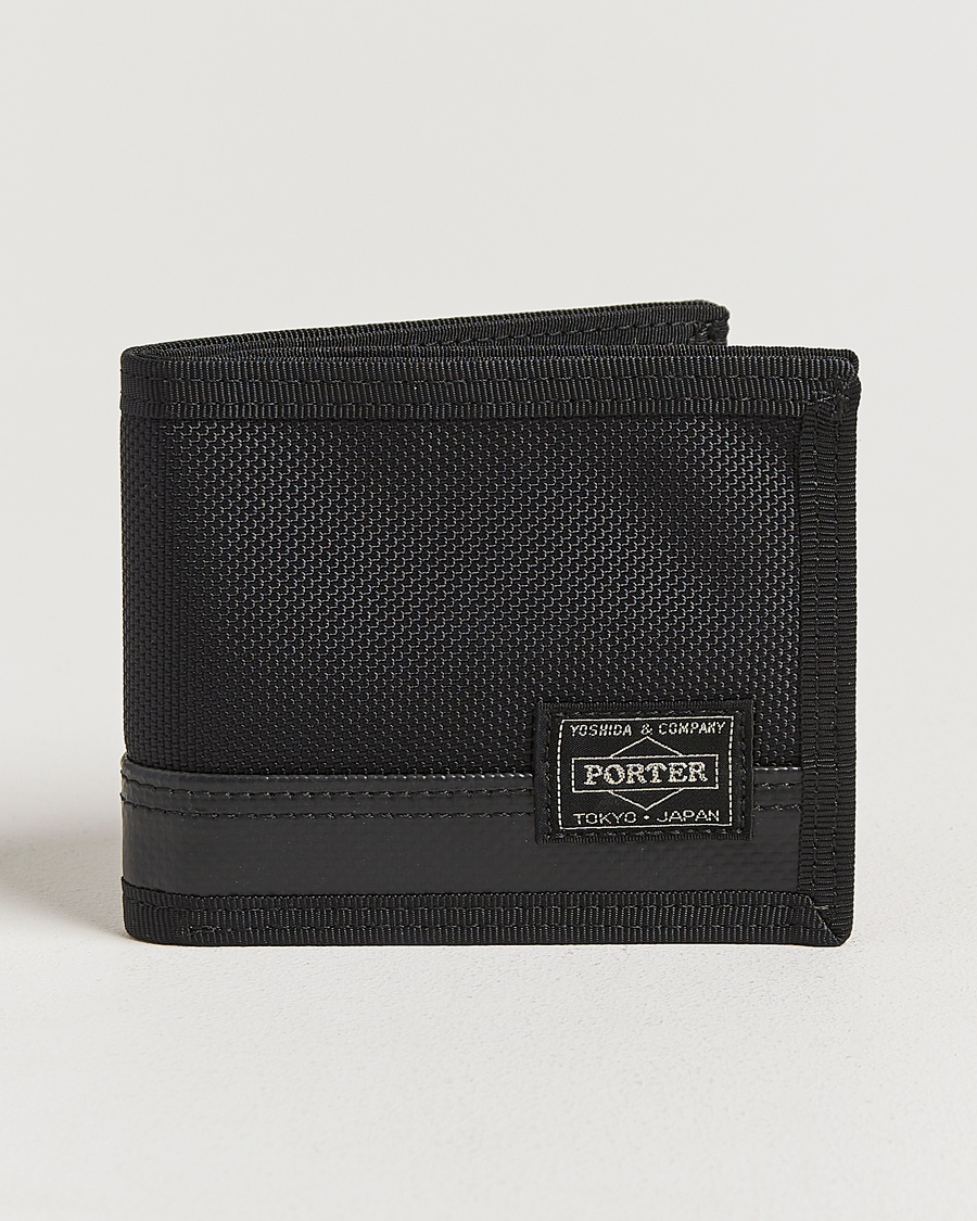Porter-Yoshida & Co. Heat Wallet Black – Sort