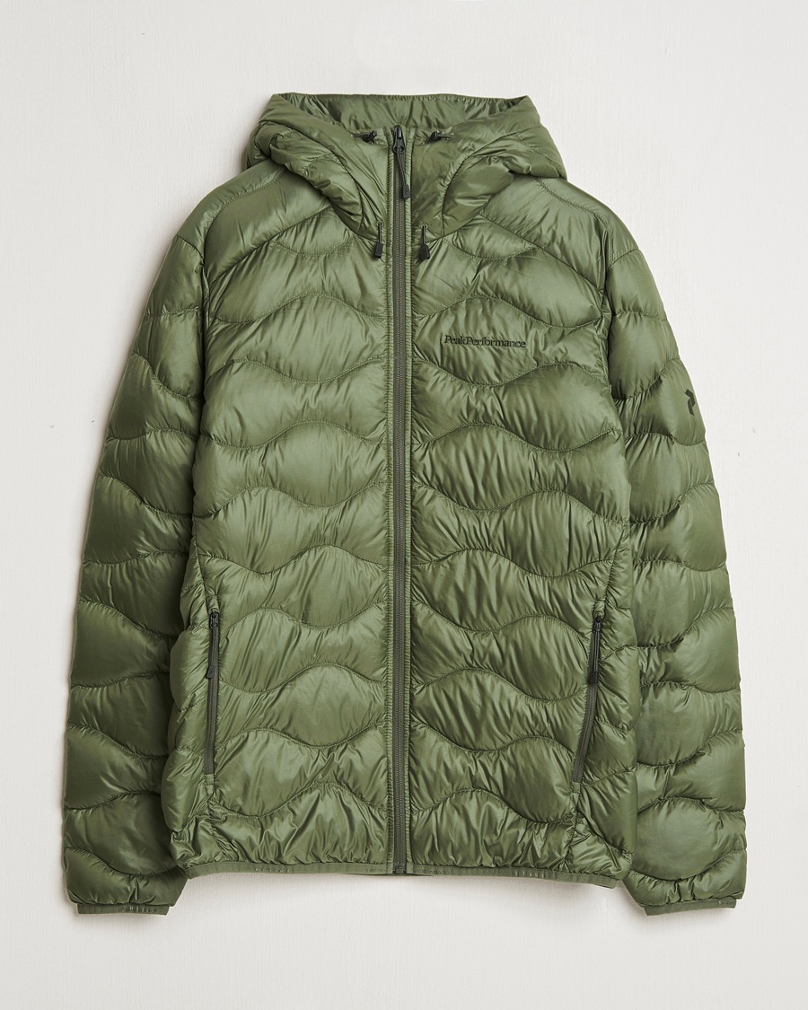Herre | Peak Performance | Peak Performance | Helium Down Hooded Jacket Pine Needle