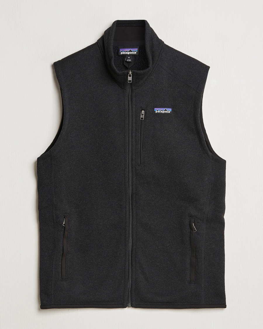 Patagonia Better Sweater Vest Black – Sort