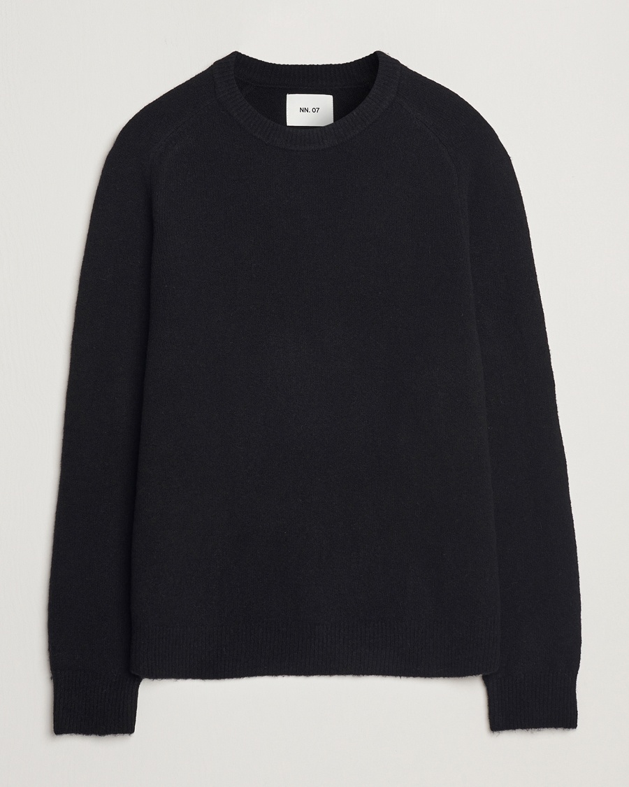 Herre | Udsalg tøj | NN07 | John Wool Knitted Sweater Black