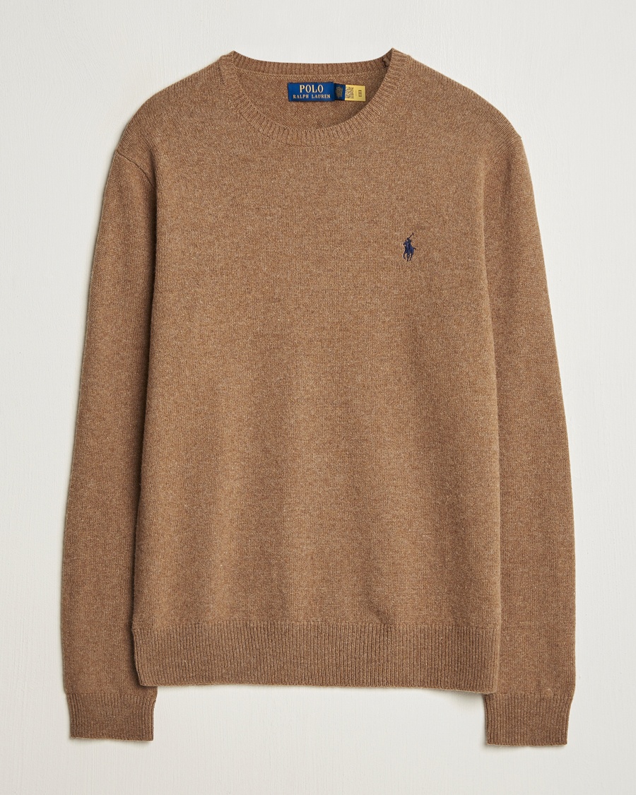 Herre | Udsalg tøj | Polo Ralph Lauren | Cotton/Wool Pullover Copper Melange