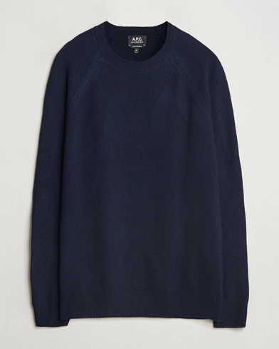  Pierre Lambswool Sweater Dark Navy