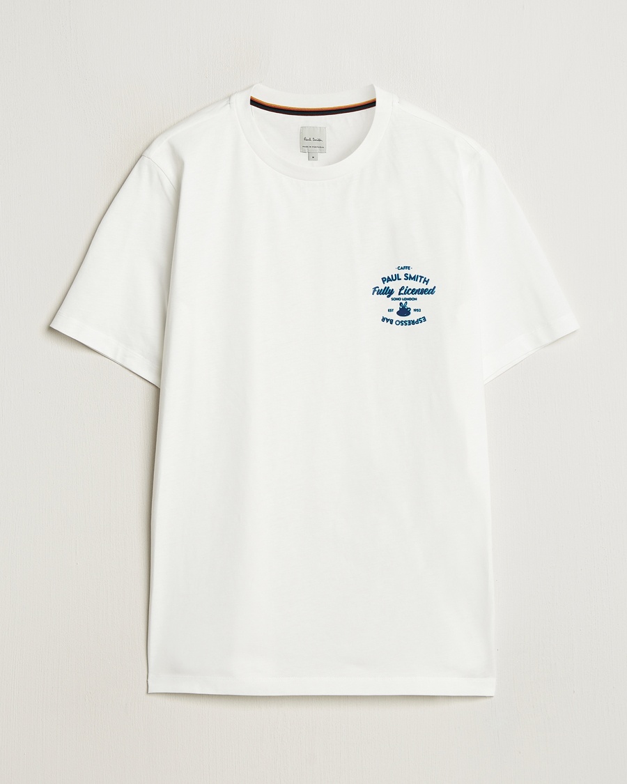 Herre | | Paul Smith | Espresso Bar T-Shirt White