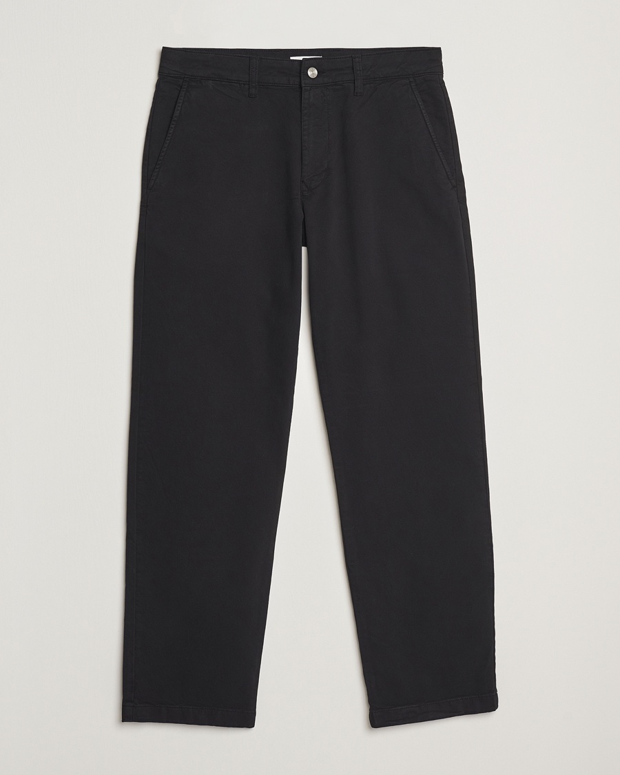 Herre | | NN07 | Aden Regular Fit Chinos Black