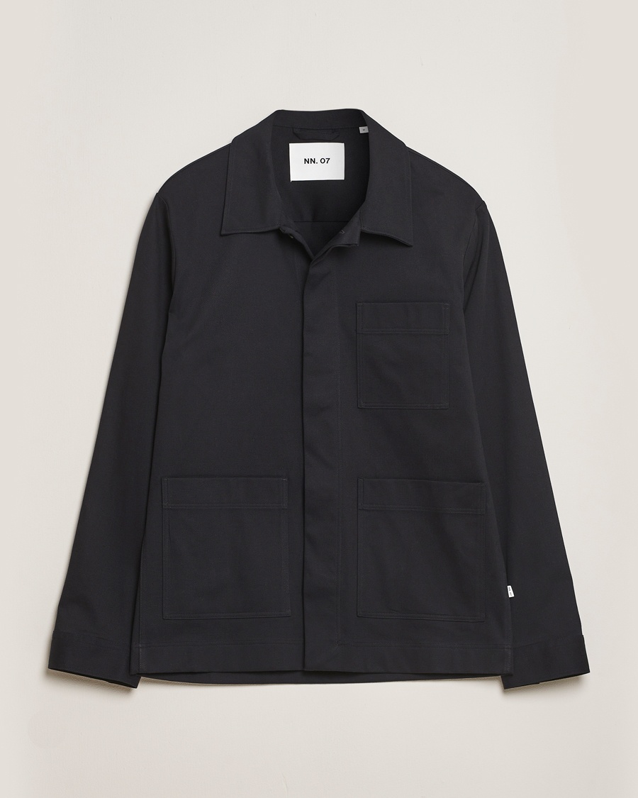Herre |  | NN07 | Olav Pocket Overshirt Black