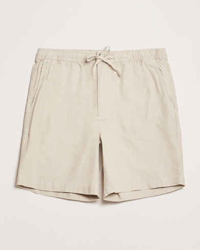  Cotton/Linen Relaxed Shorts Mist