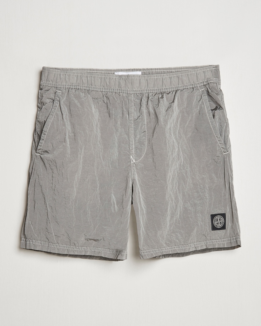 Herre | | Stone Island | Nylon Metal Econyl Swimshorts Pearl Grey