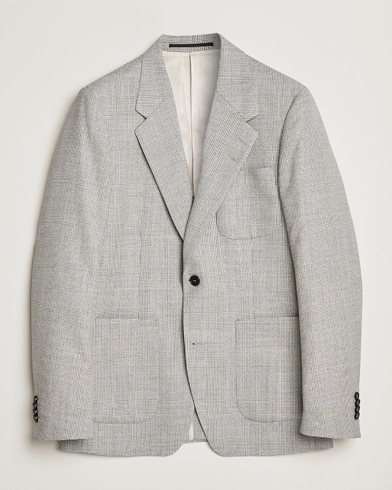  Julien Wool Checked Blazer Granite