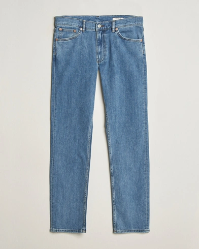  Regular Fit Jeans Mid Blue Worn In