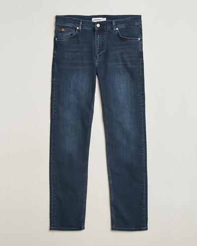  Jax Washed Slim Jeans Dark Blue