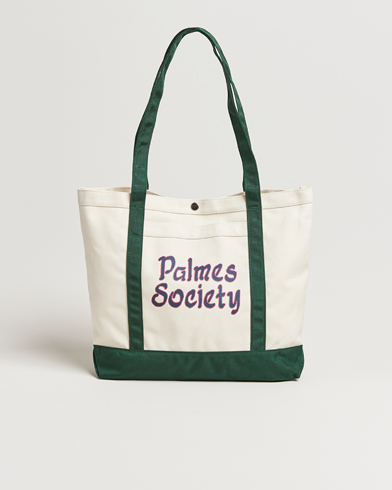  Society Tote Bag White/Green