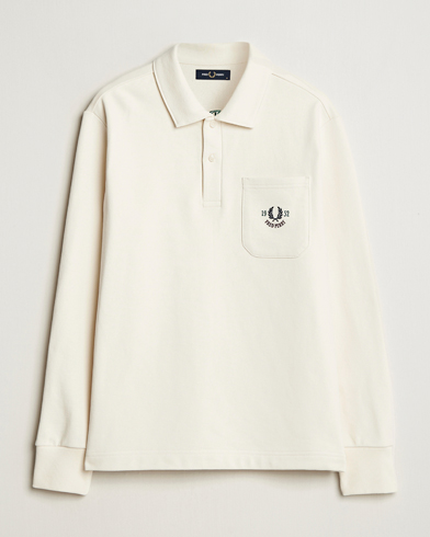  Embroidered Champion Rugby Sweater Ecru